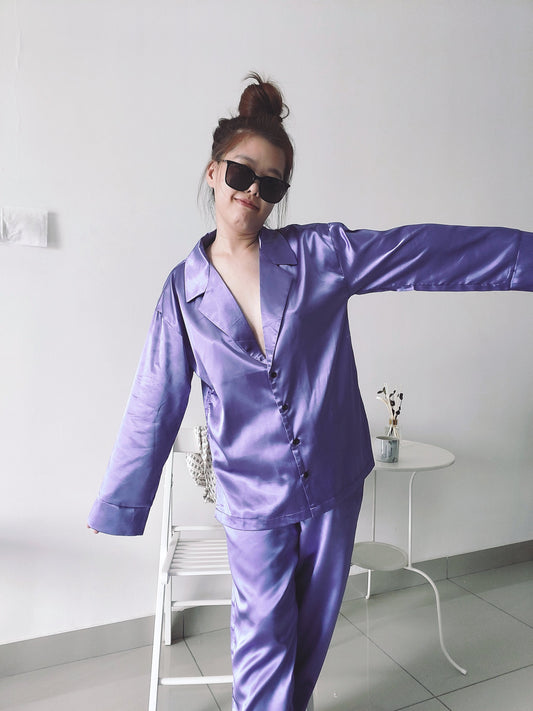 Modern Oversize Loungewear/Sleepwear <Violet>